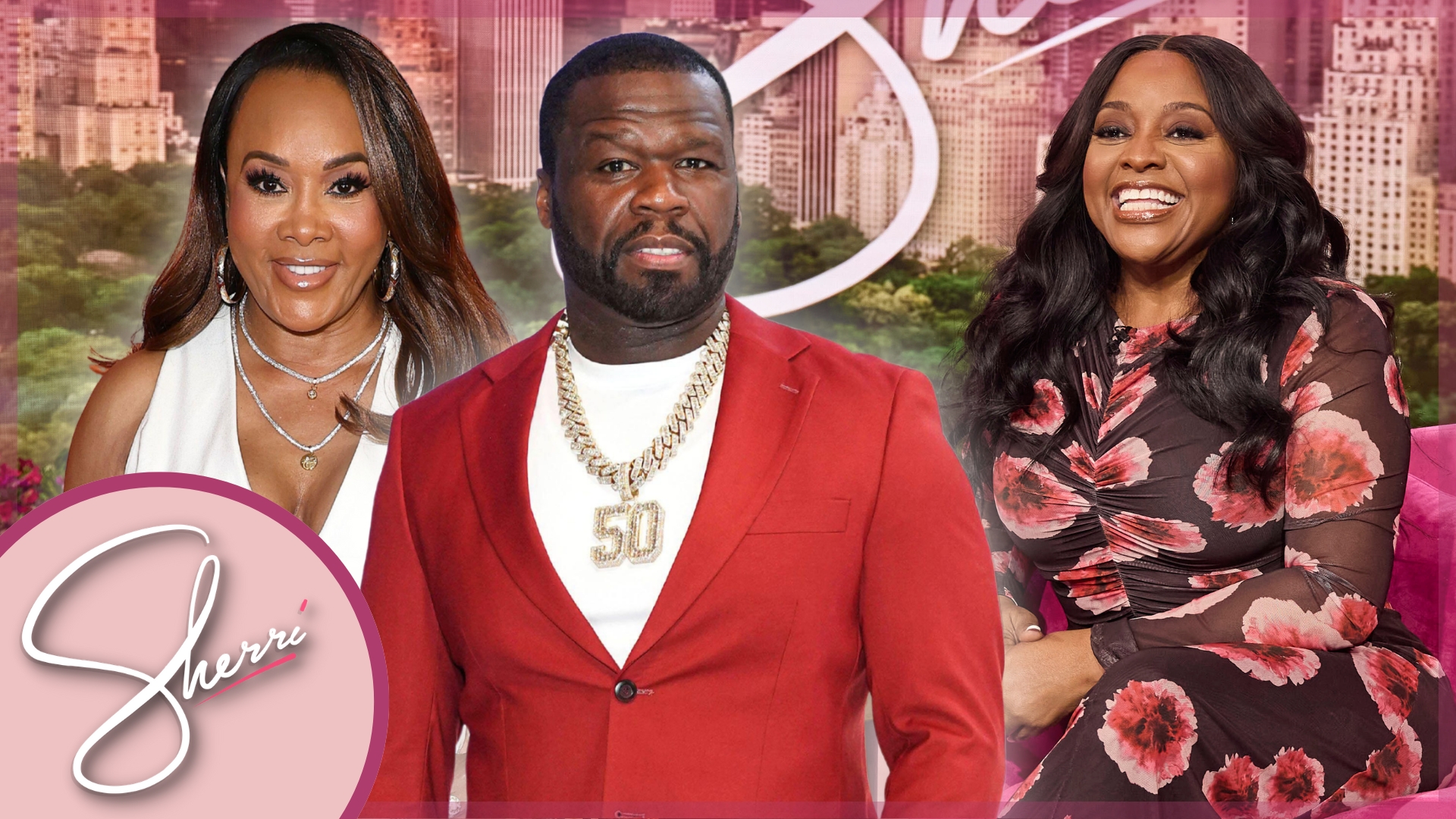 vivica, sherri & 50 cent
