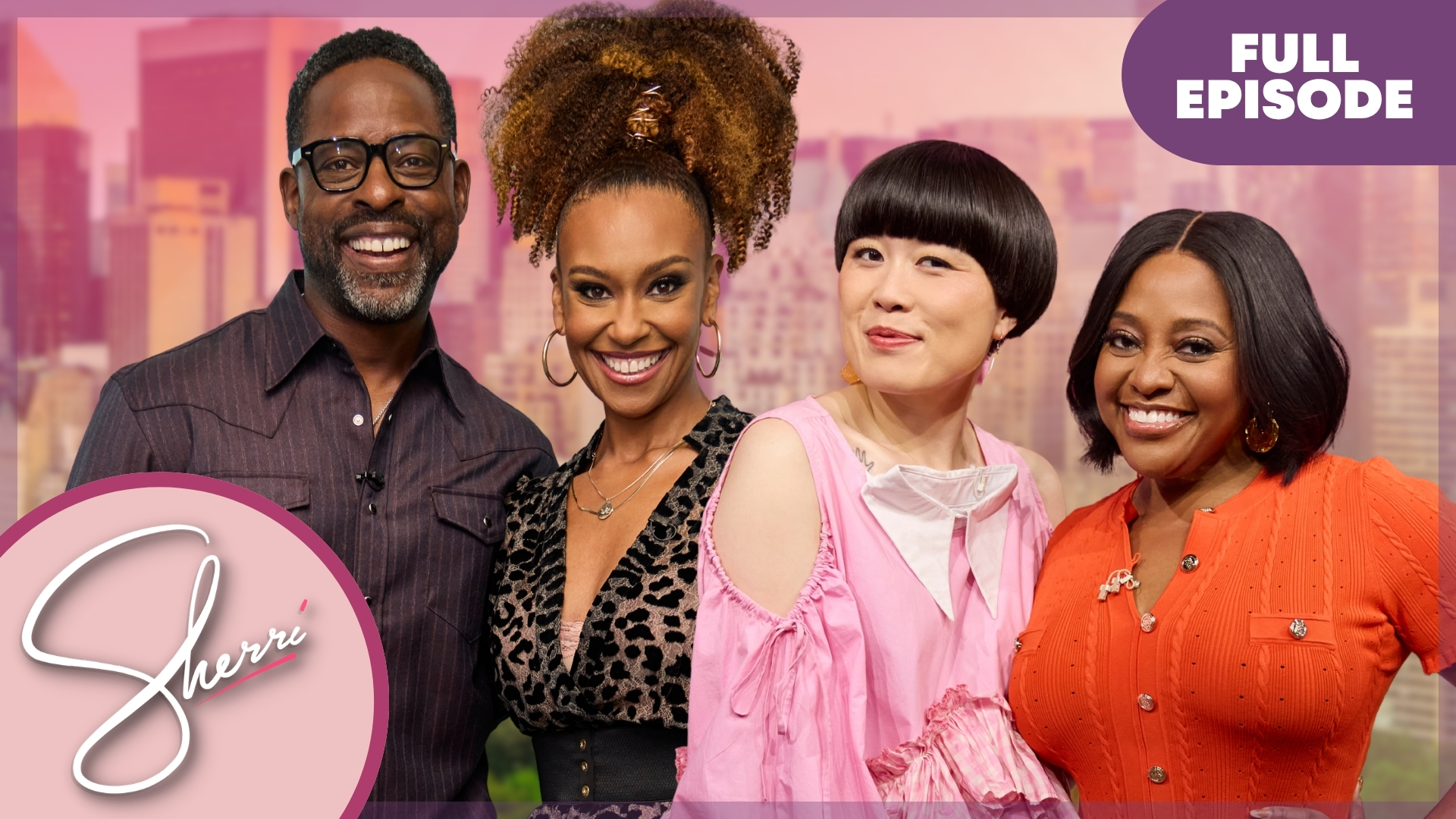 Sherri, Sterling K Brown, Ryan and Atsuko Okatsuka