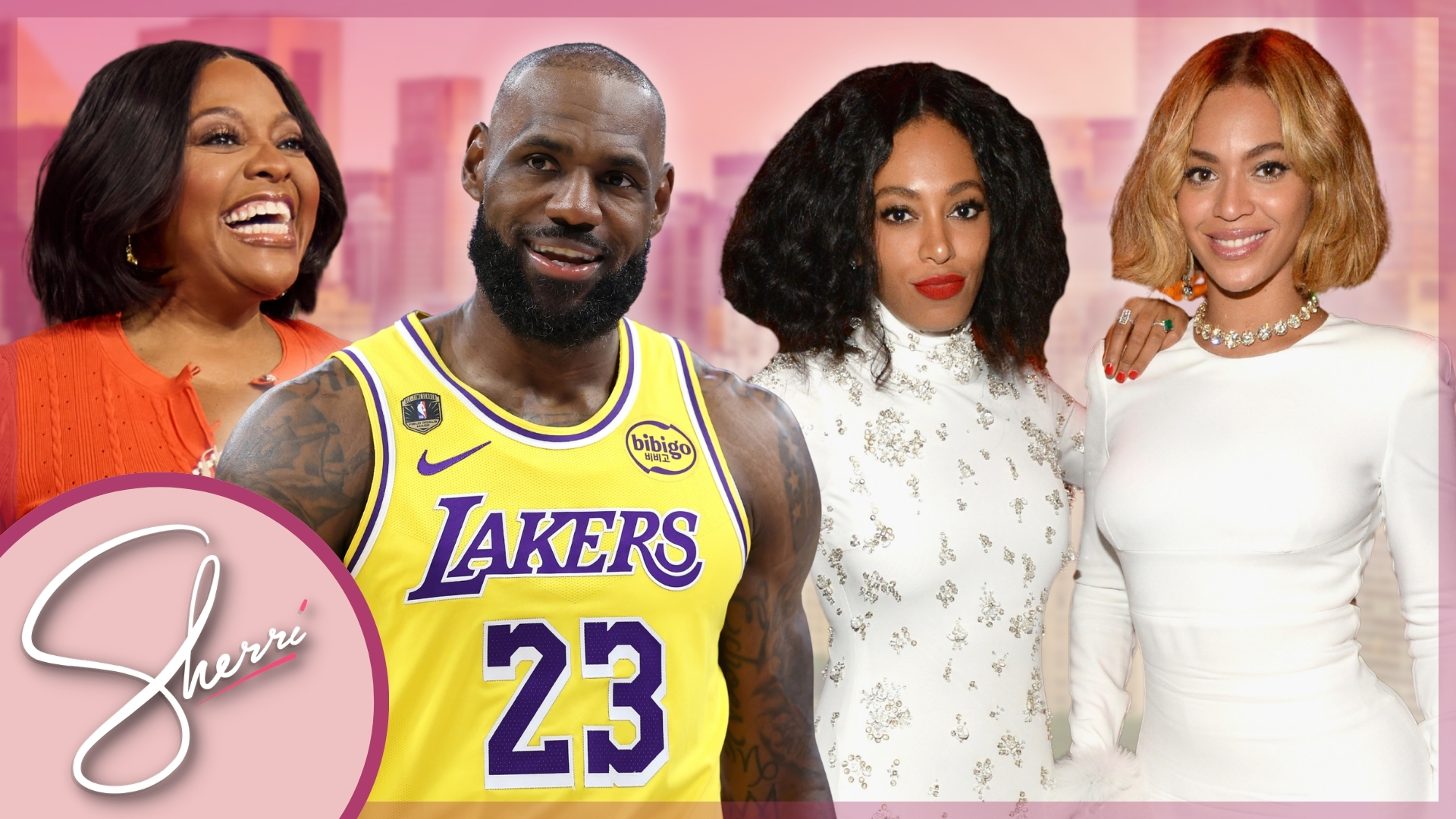 sherri, lebron, solange & beyonce