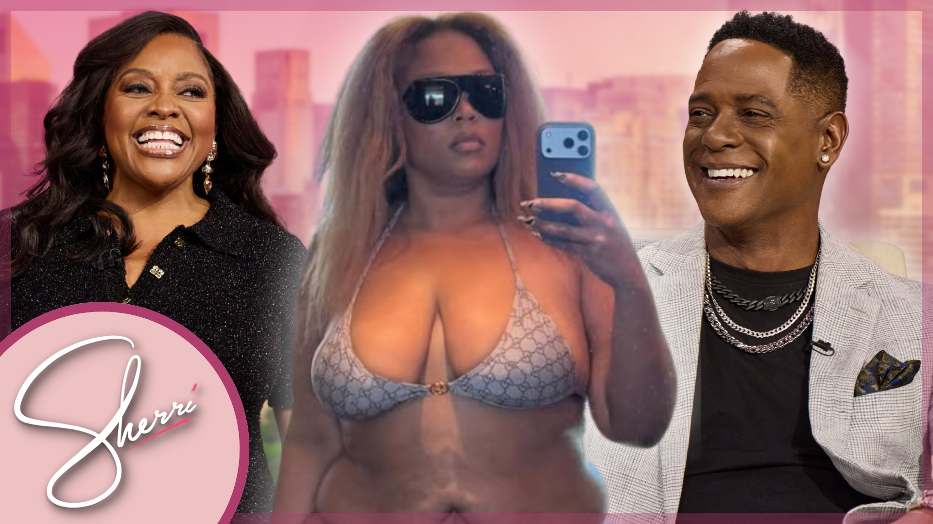 Sherri, Lizzo, and Blair Underwood