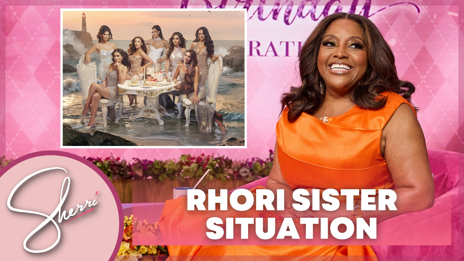 Sherri and picture of cast of RHORI