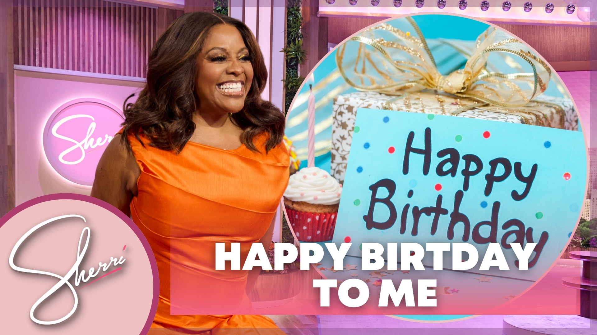 Sherri and happy birthday sign