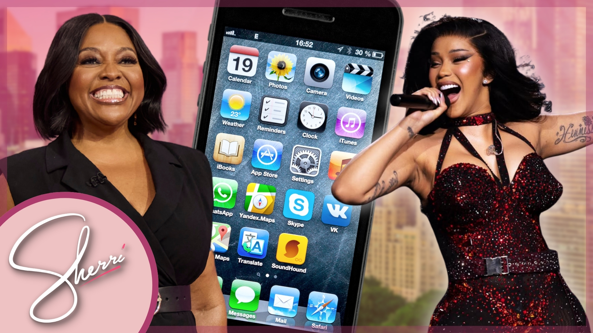 sherri,phone, cardi b